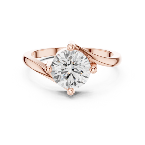 Lavender Crest Lab Grown Diamond Ring