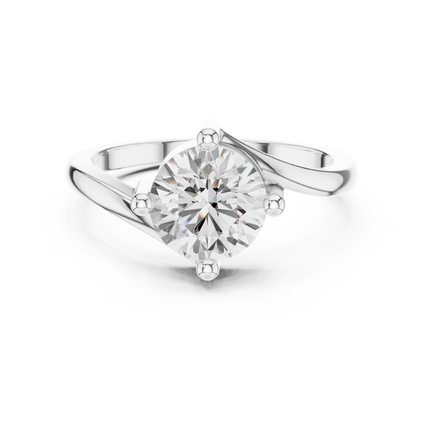 Lavender Crest Lab Grown Diamond Ring