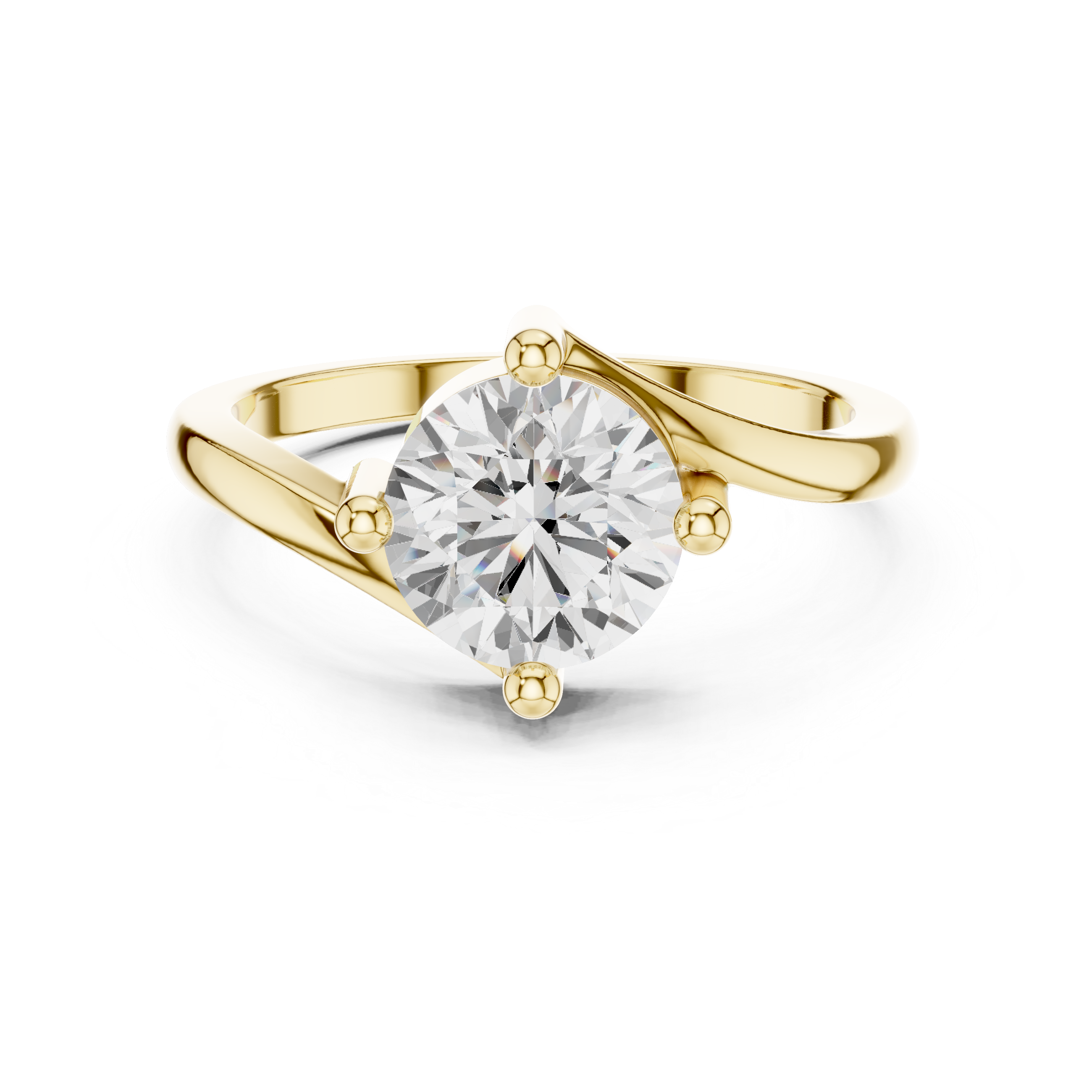 Lavender Crest Lab Grown Diamond Ring