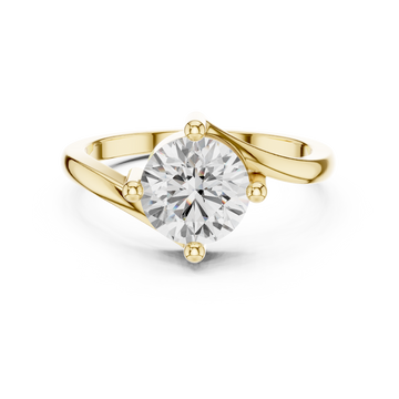 Lavender Crest Lab Grown Diamond Ring