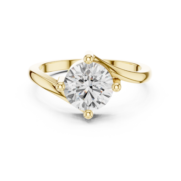 Lavender Crest Lab Grown Diamond Ring