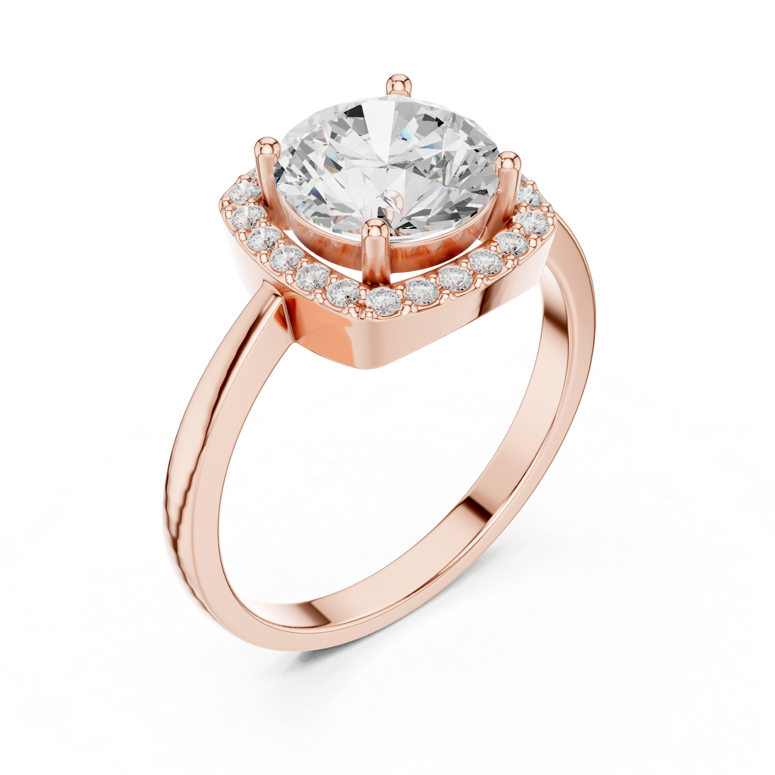Valley Whisper Lab Grown Diamond Ring