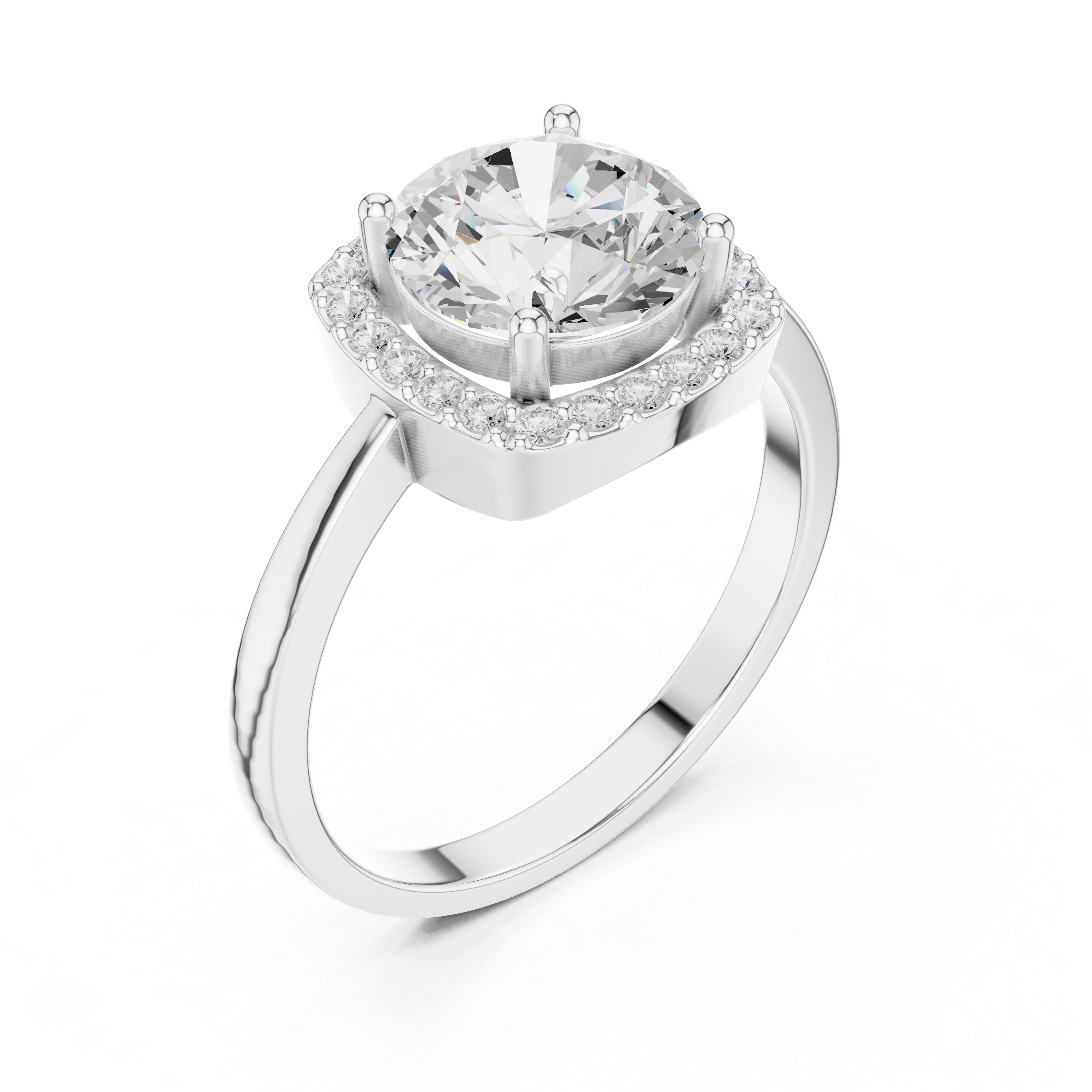 Valley Whisper Lab Grown Diamond Ring