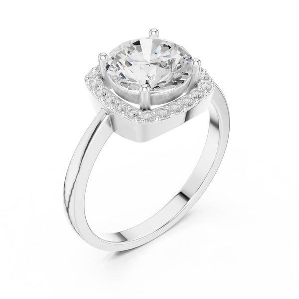 Valley Whisper Lab Grown Diamond Ring
