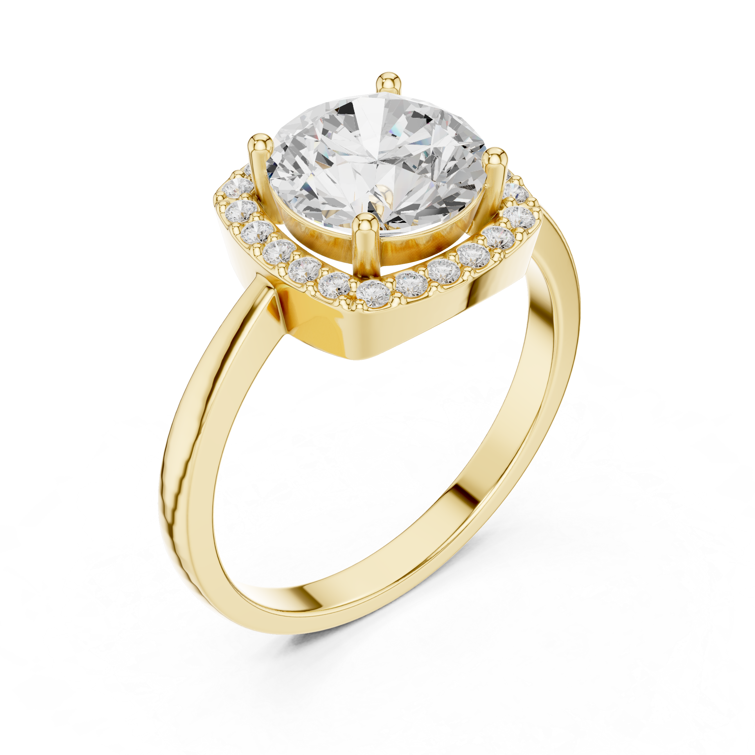 Valley Whisper Lab Grown Diamond Ring