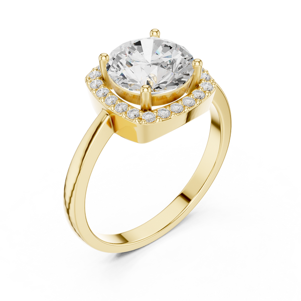 Valley Whisper Lab Grown Diamond Ring