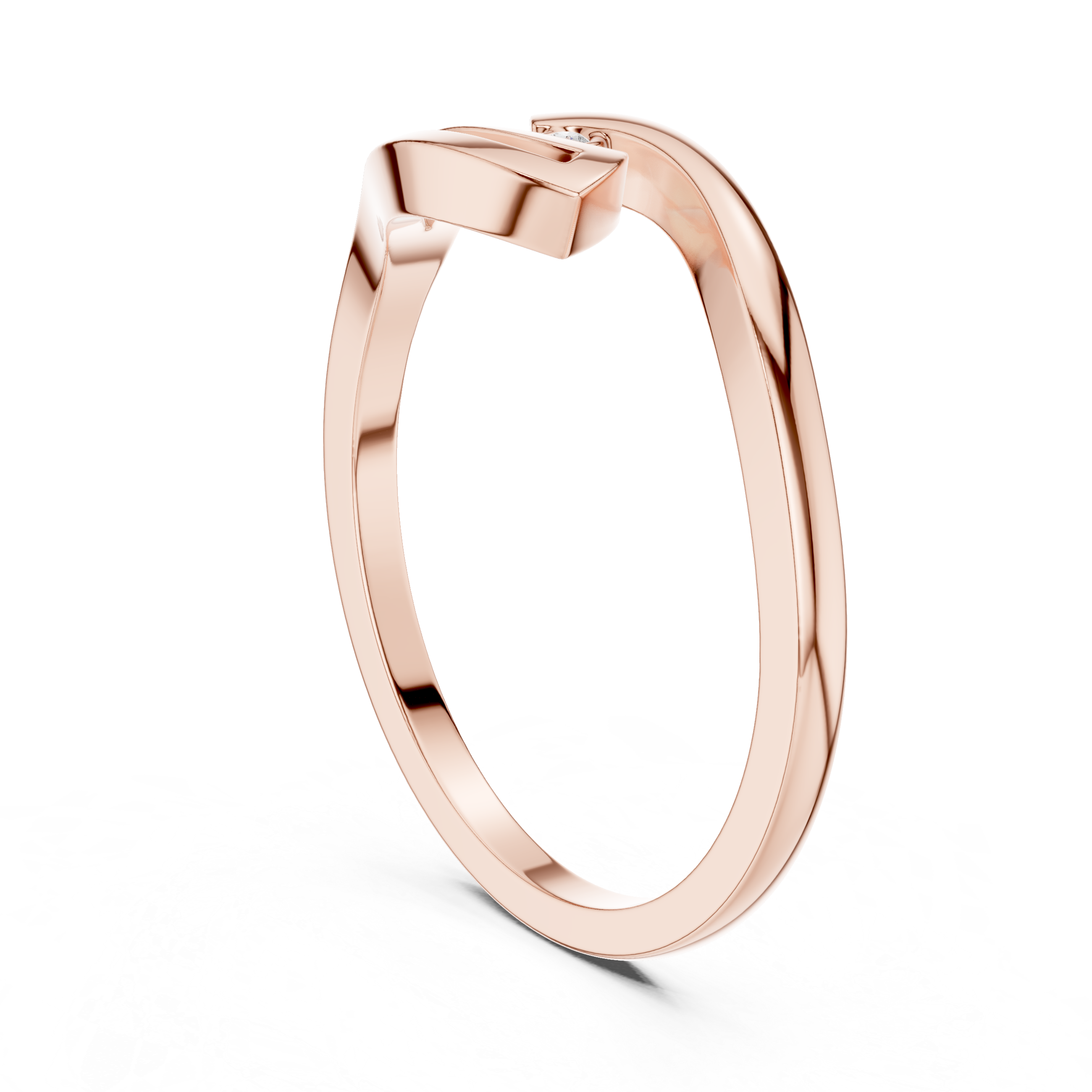River Whisper Lab Grown Diamond Ring