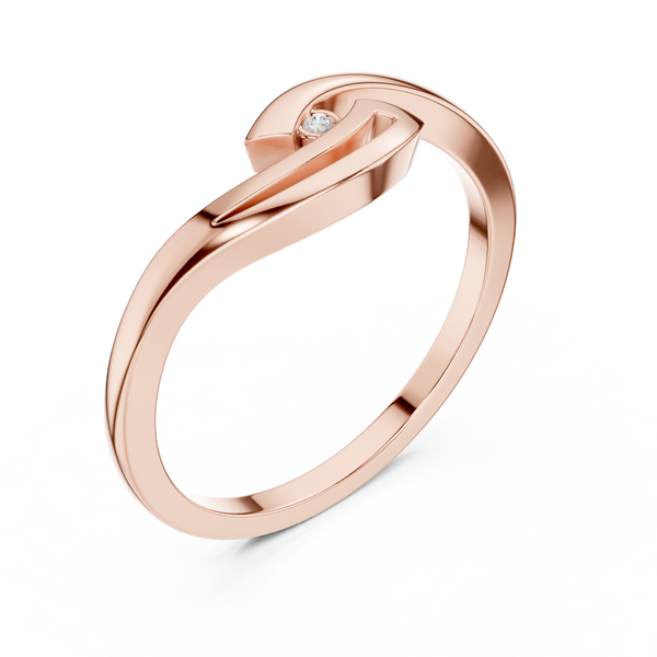 River Whisper Lab Grown Diamond Ring