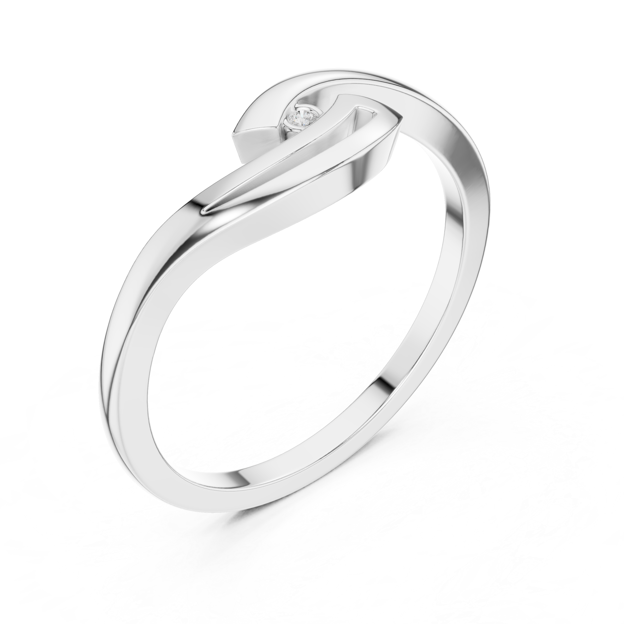 River Whisper Lab Grown Diamond Ring