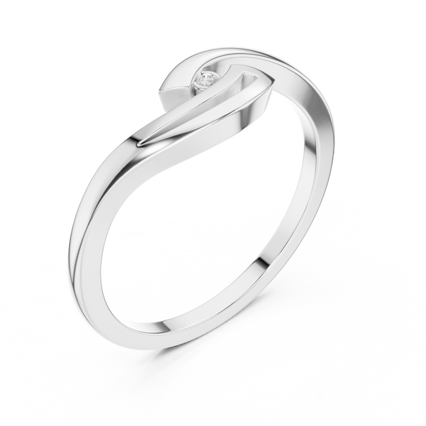 River Whisper Lab Grown Diamond Ring