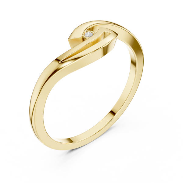 River Whisper Lab Grown Diamond Ring