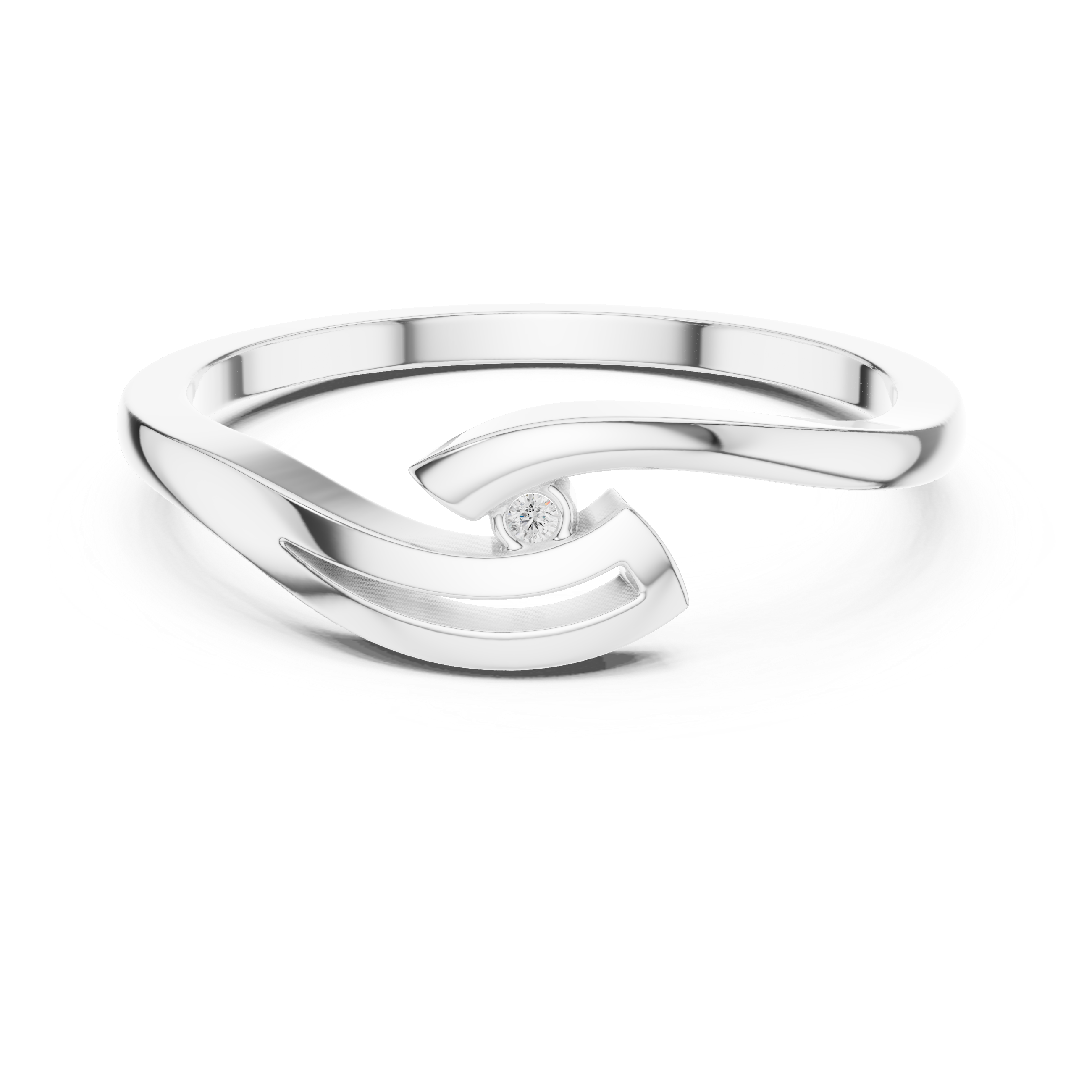 River Whisper Lab Grown Diamond Ring