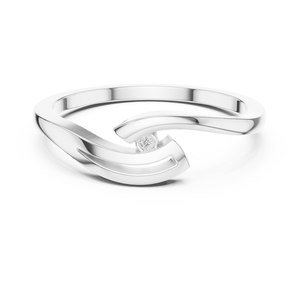River Whisper Lab Grown Diamond Ring