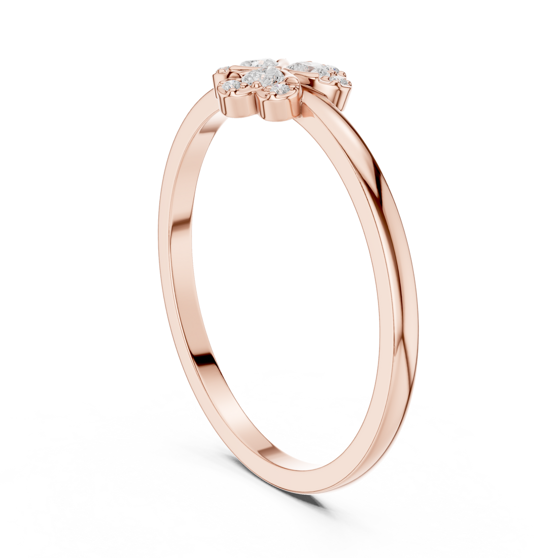 Galaxy Crest Lab Grown Diamond Ring