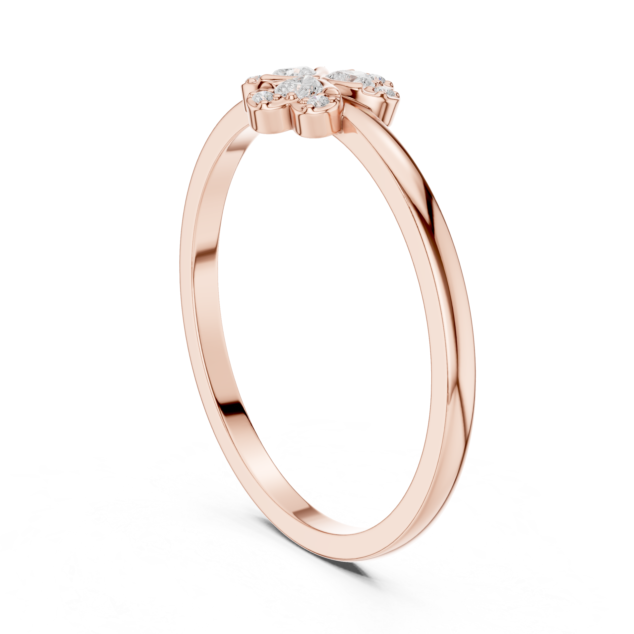 Galaxy Crest Lab Grown Diamond Ring