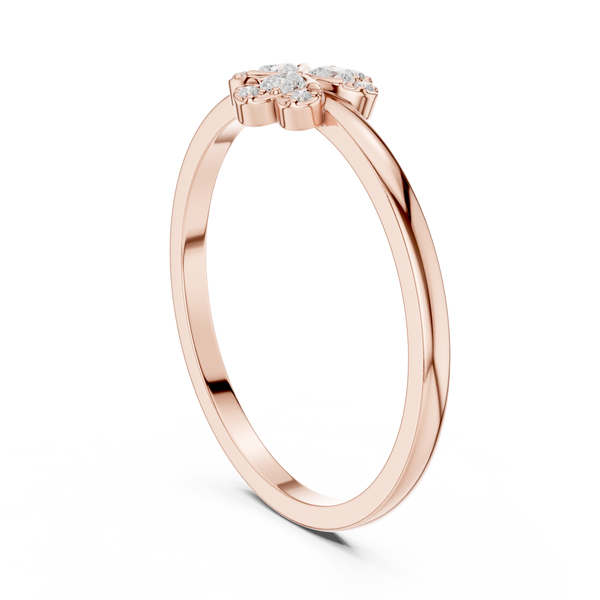 Galaxy Crest Lab Grown Diamond Ring