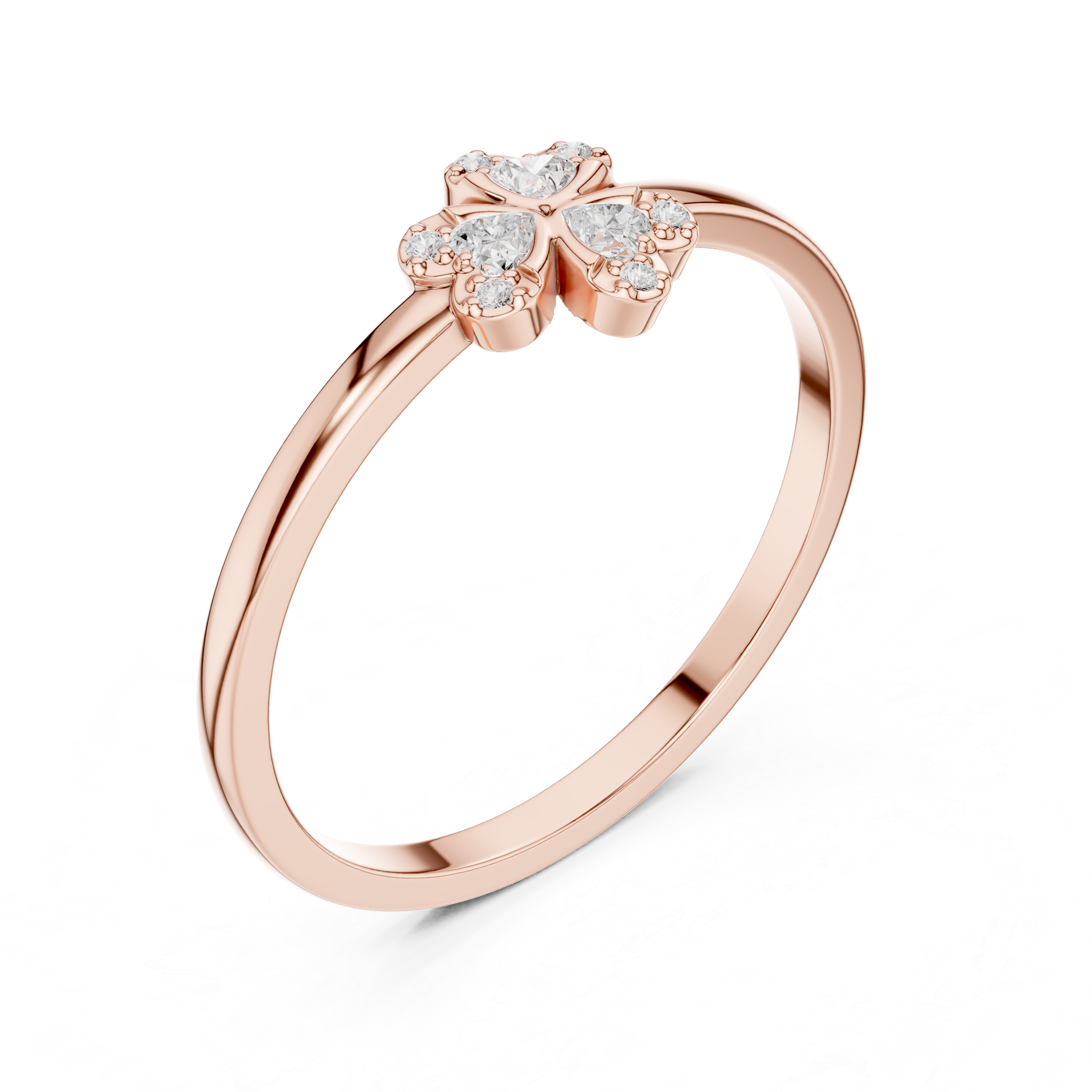 Galaxy Crest Lab Grown Diamond Ring