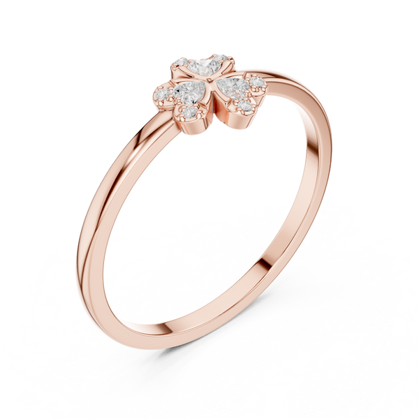 Galaxy Crest Lab Grown Diamond Ring