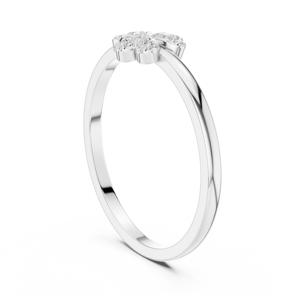 Galaxy Crest Lab Grown Diamond Ring