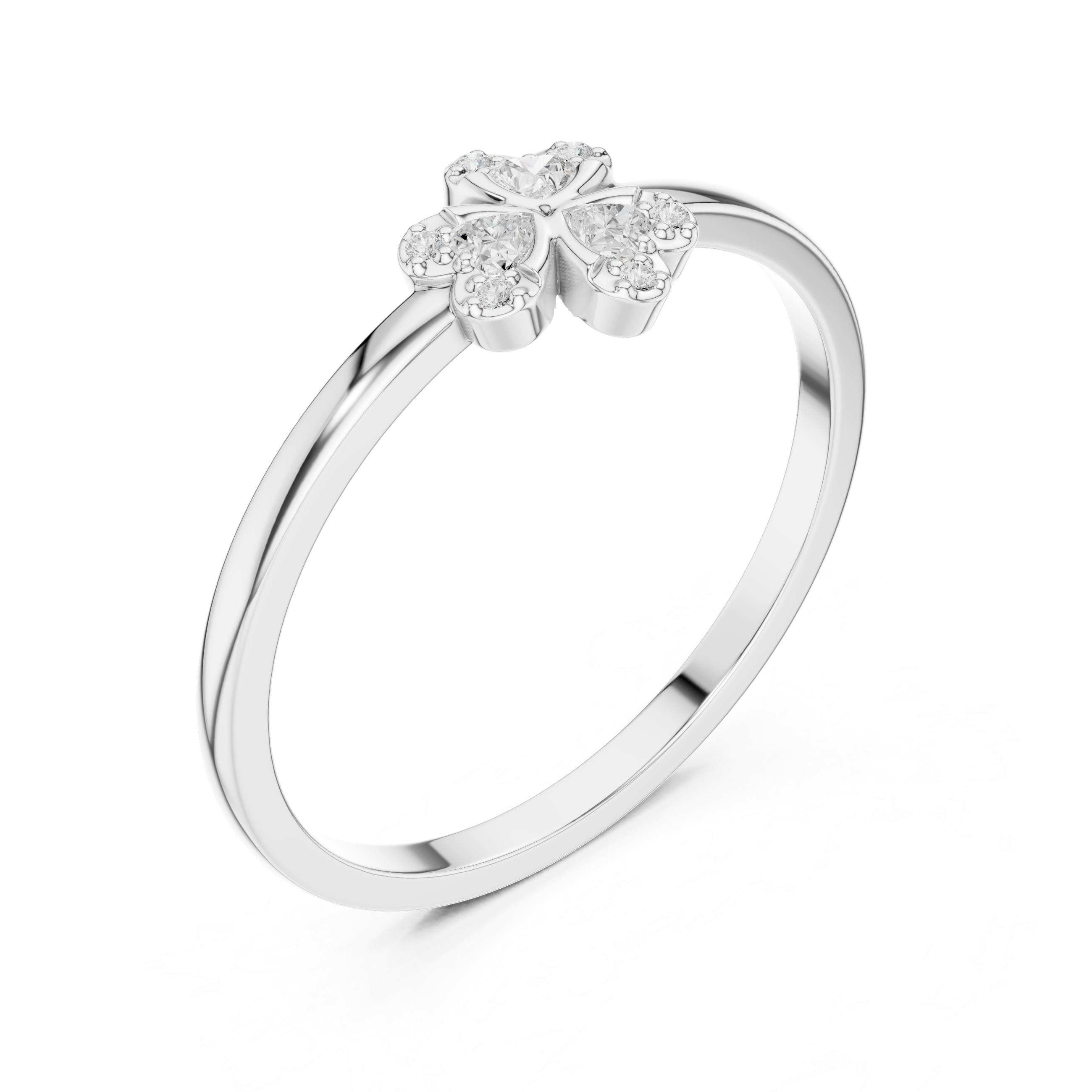 Galaxy Crest Lab Grown Diamond Ring