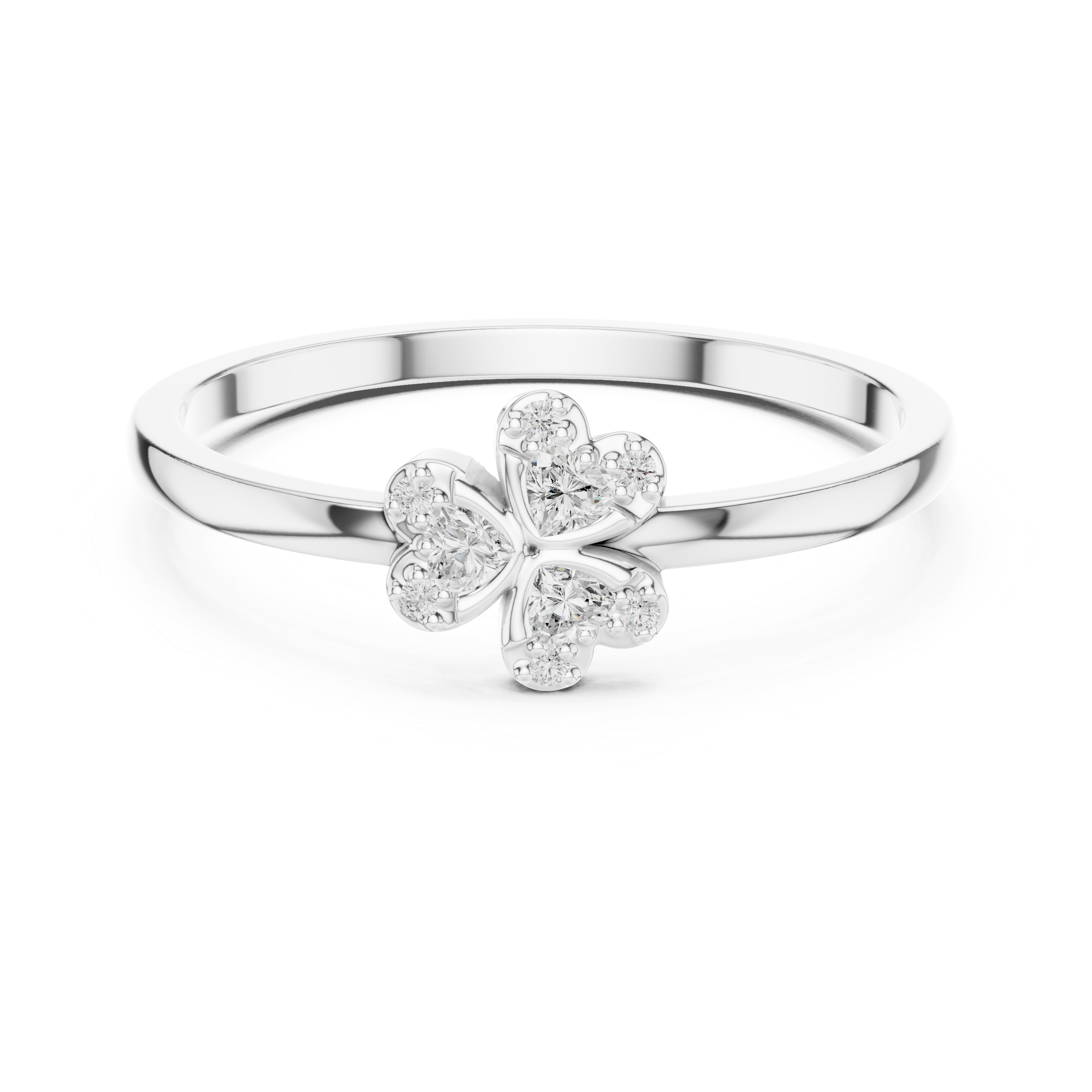 Galaxy Crest Lab Grown Diamond Ring