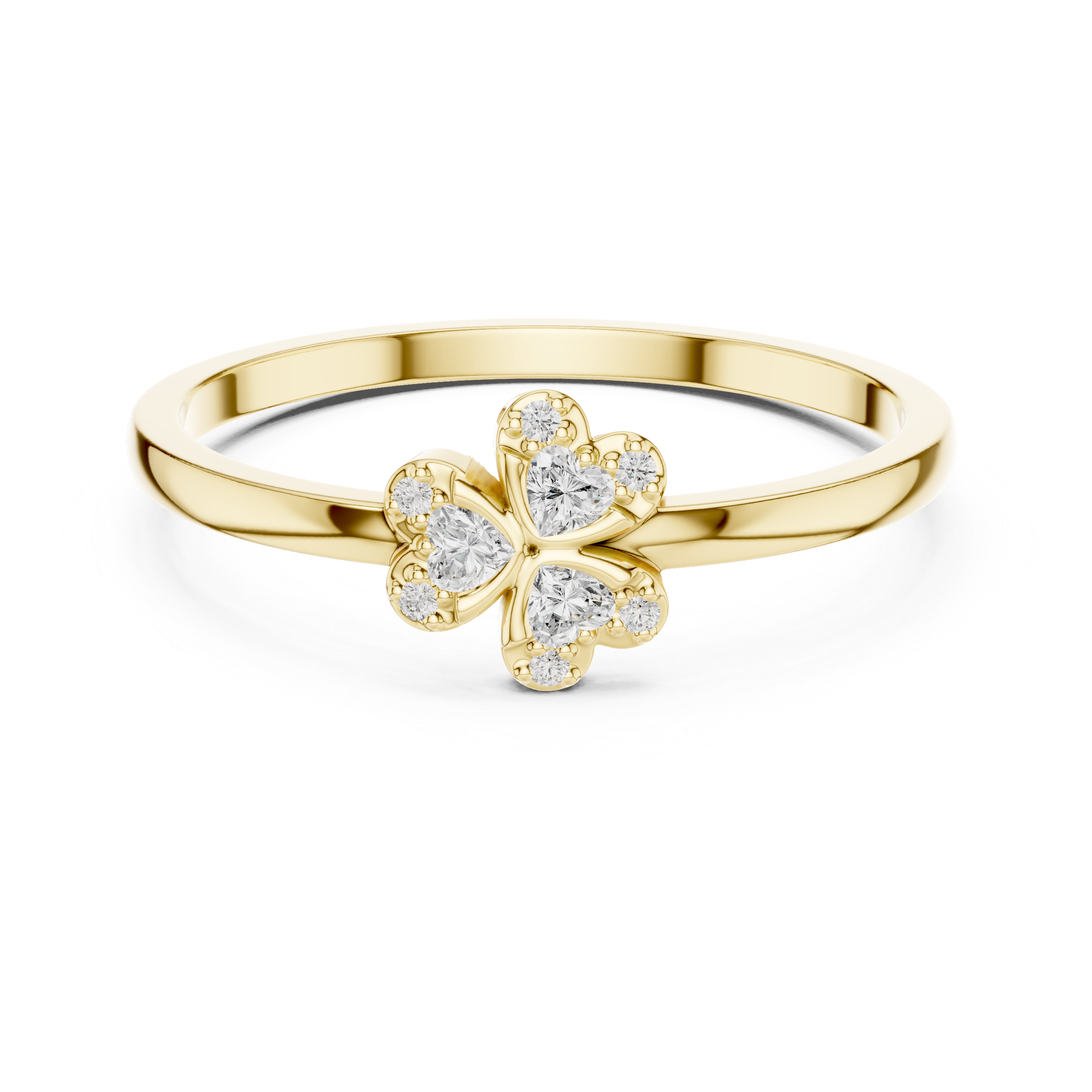Galaxy Crest Lab Grown Diamond Ring