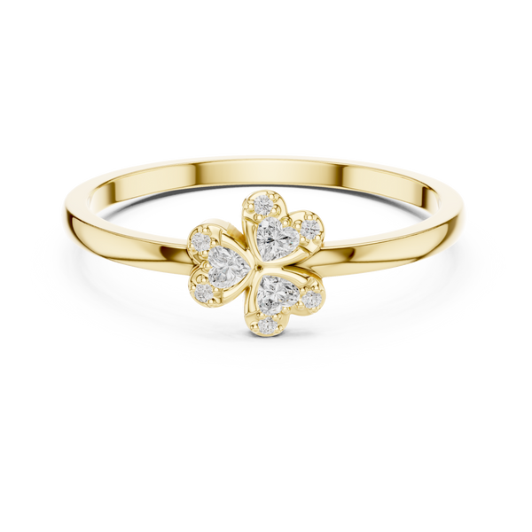 Galaxy Crest Lab Grown Diamond Ring