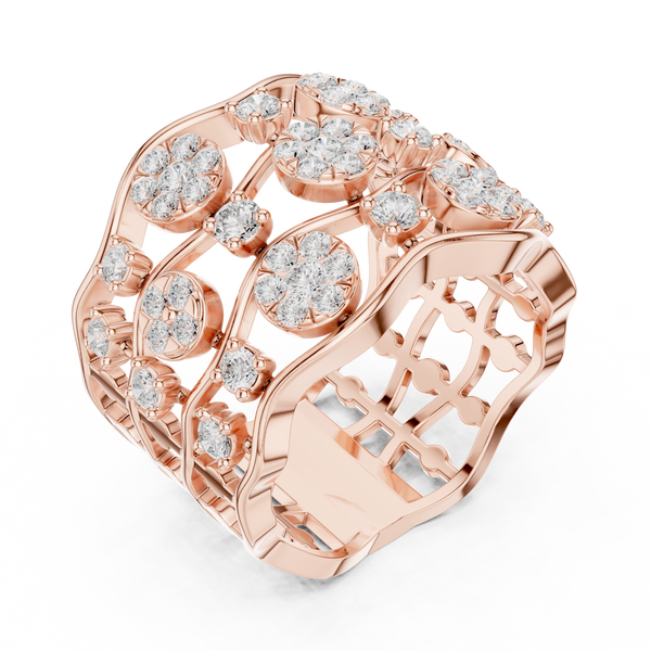 Pine Harmony Lab Grown Diamond Ring
