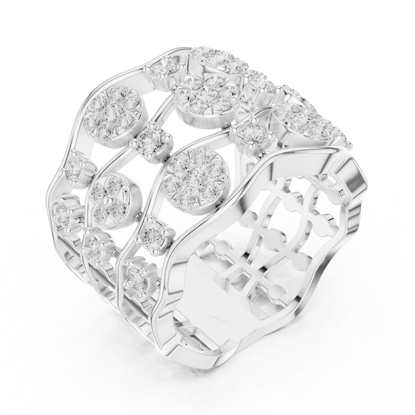 Pine Harmony Lab Grown Diamond Ring