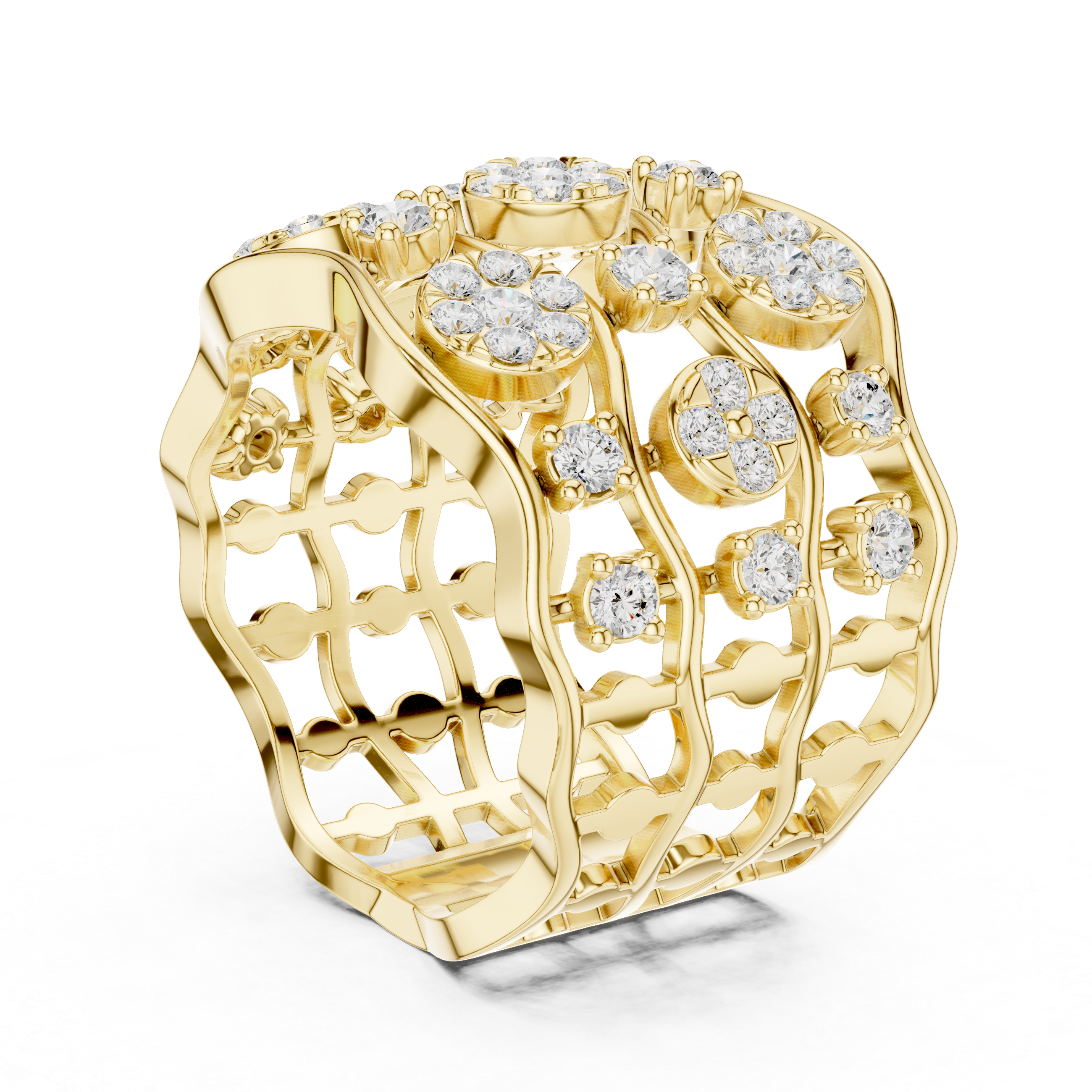 Pine Harmony Lab Grown Diamond Ring