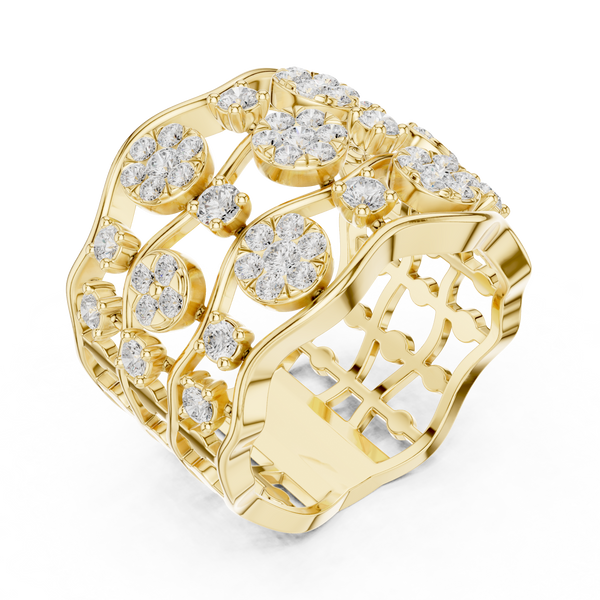 Pine Harmony Lab Grown Diamond Ring