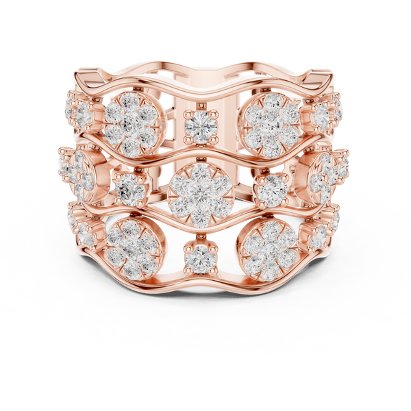 Pine Harmony Lab Grown Diamond Ring