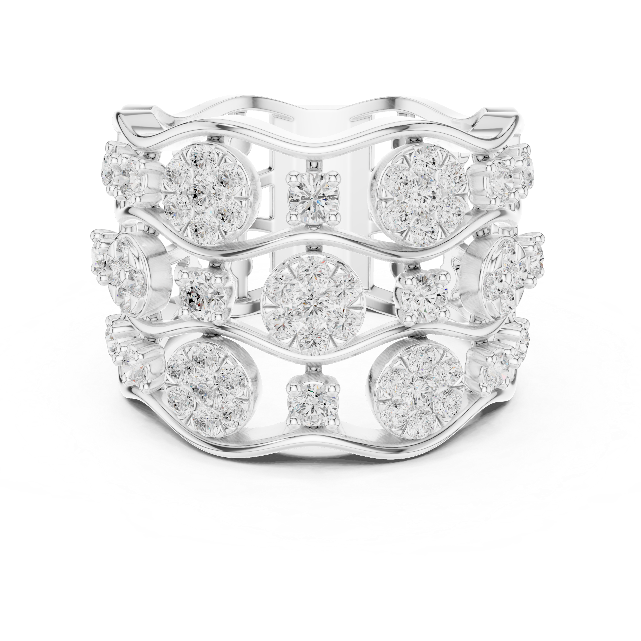 Pine Harmony Lab Grown Diamond Ring