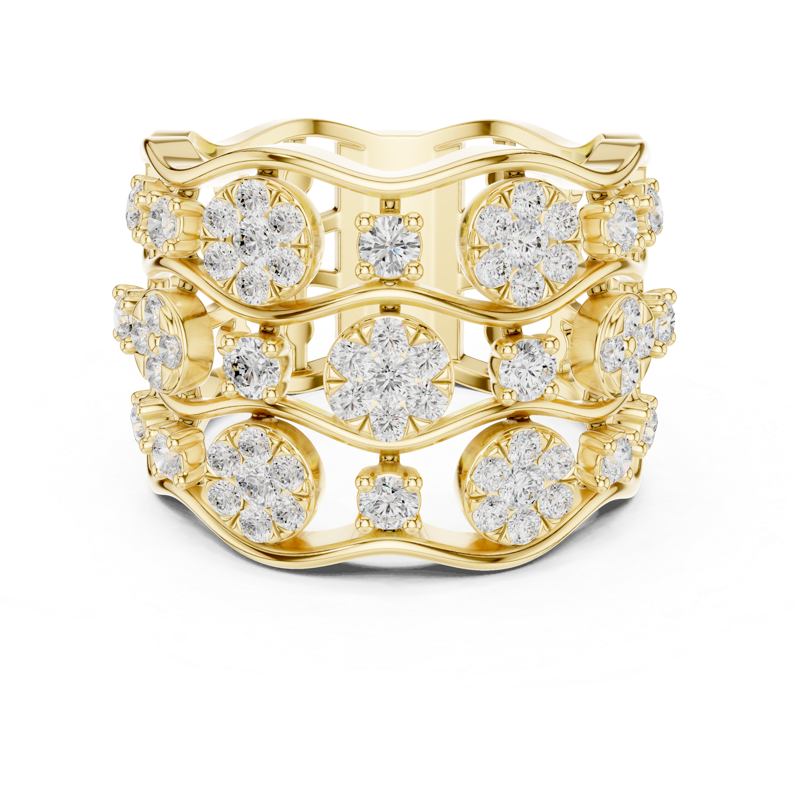 Pine Harmony Lab Grown Diamond Ring