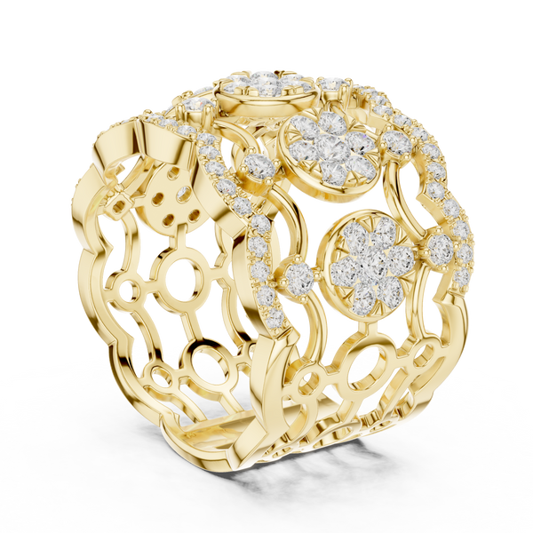 Lagoon Spark Lab Grown Diamond Ring