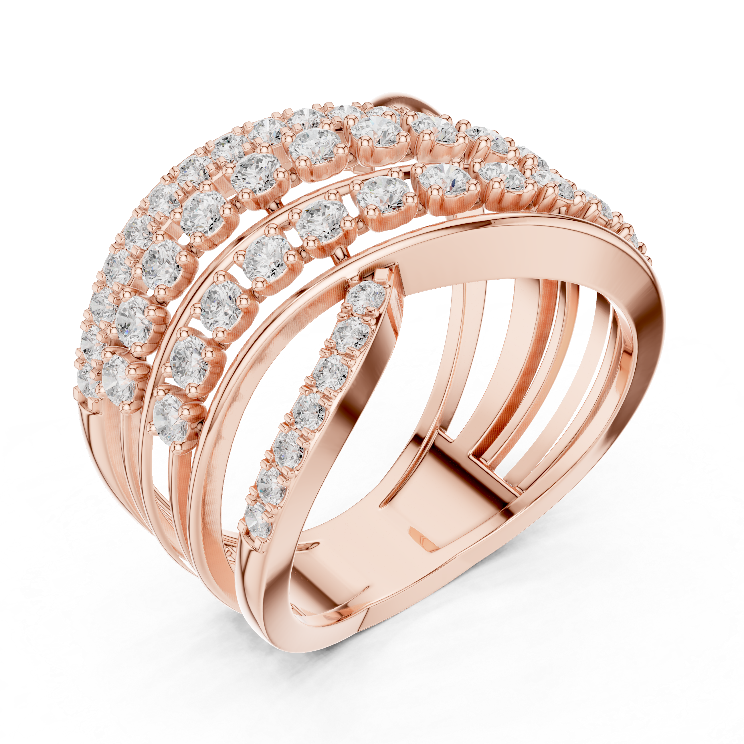 Olive Glow Lab Grown Diamond Ring