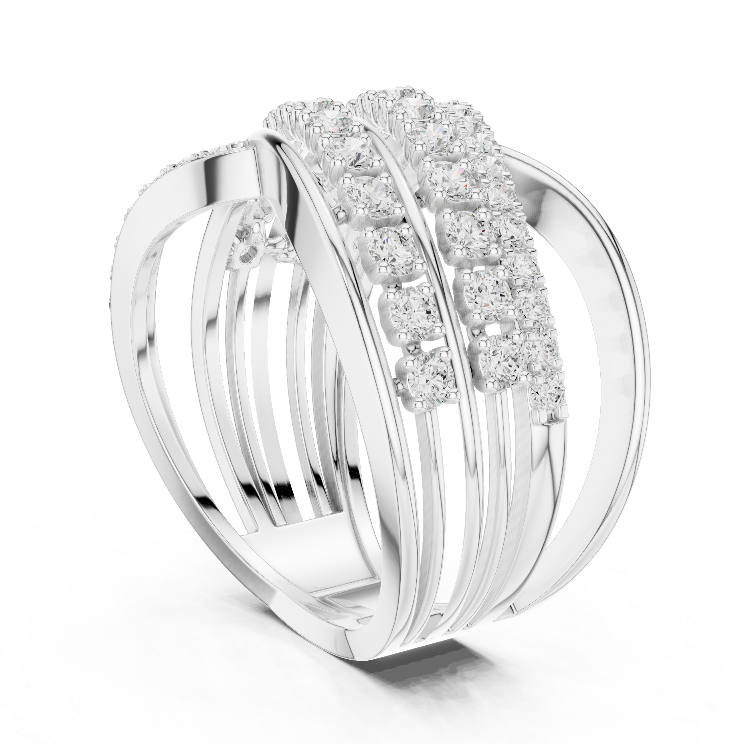Olive Glow Lab Grown Diamond Ring