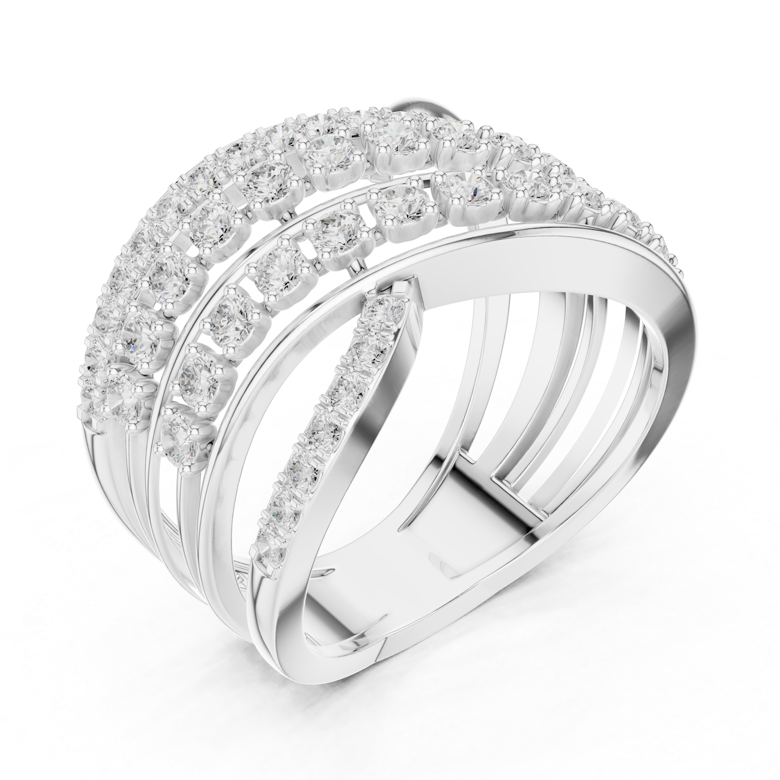 Olive Glow Lab Grown Diamond Ring