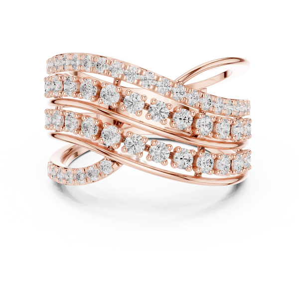 Olive Glow Lab Grown Diamond Ring