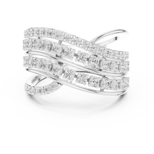 Olive Glow Lab Grown Diamond Ring