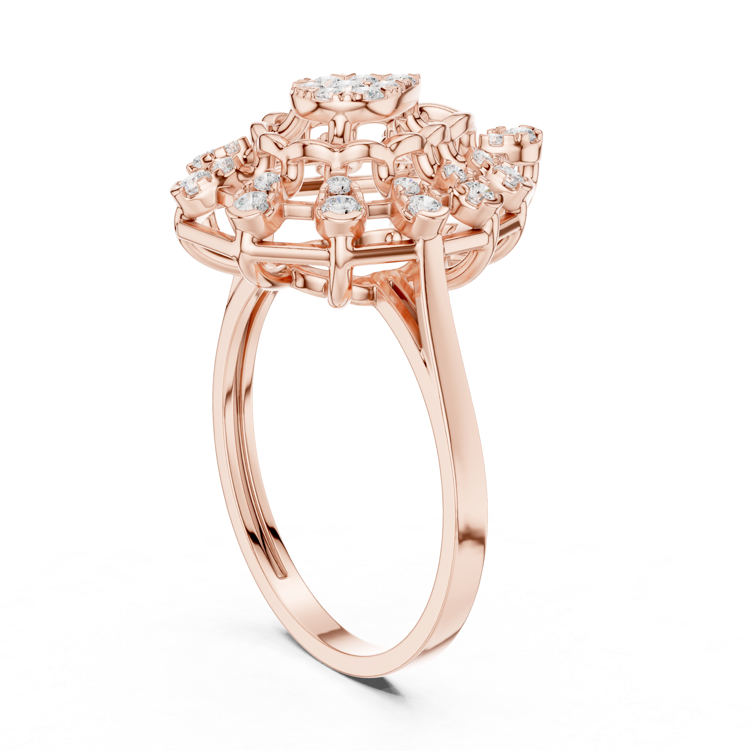 Horizon Bloom Lab Grown Diamond Ring