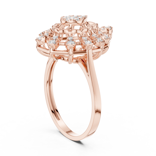 Horizon Bloom Lab Grown Diamond Ring