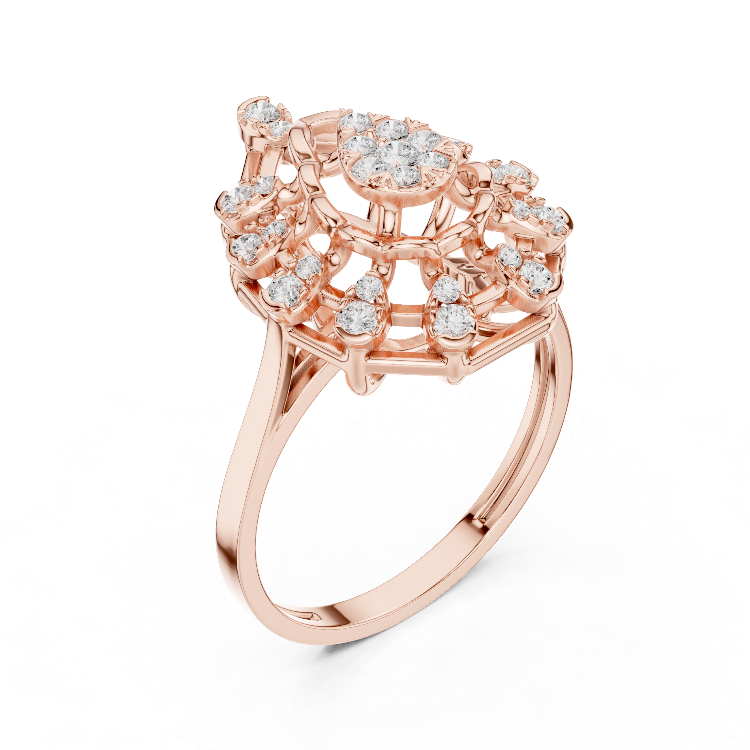Horizon Bloom Lab Grown Diamond Ring