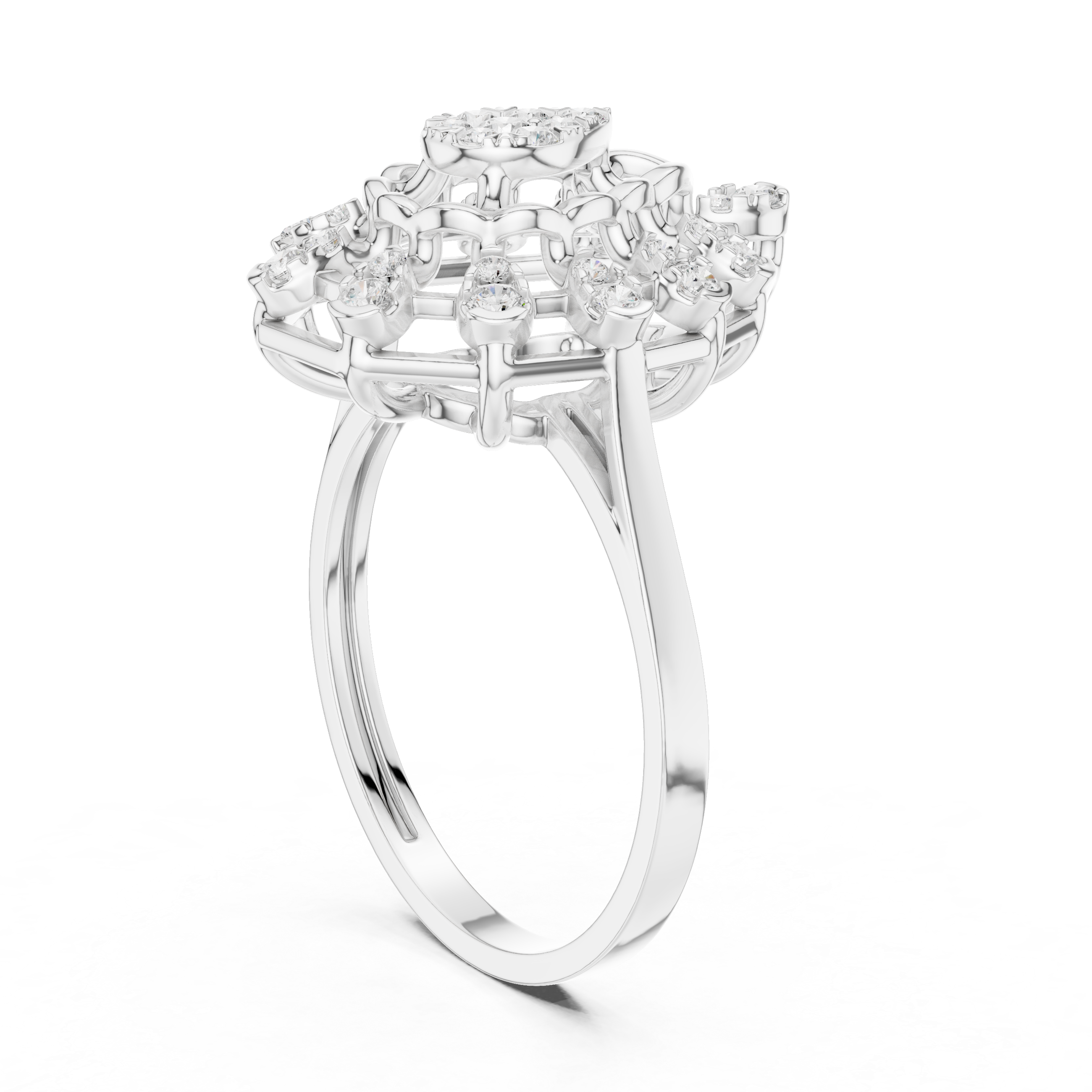 Horizon Bloom Lab Grown Diamond Ring
