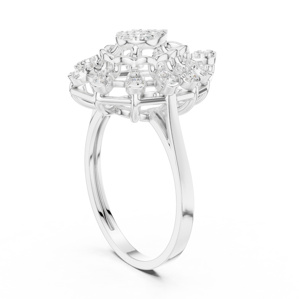 Horizon Bloom Lab Grown Diamond Ring