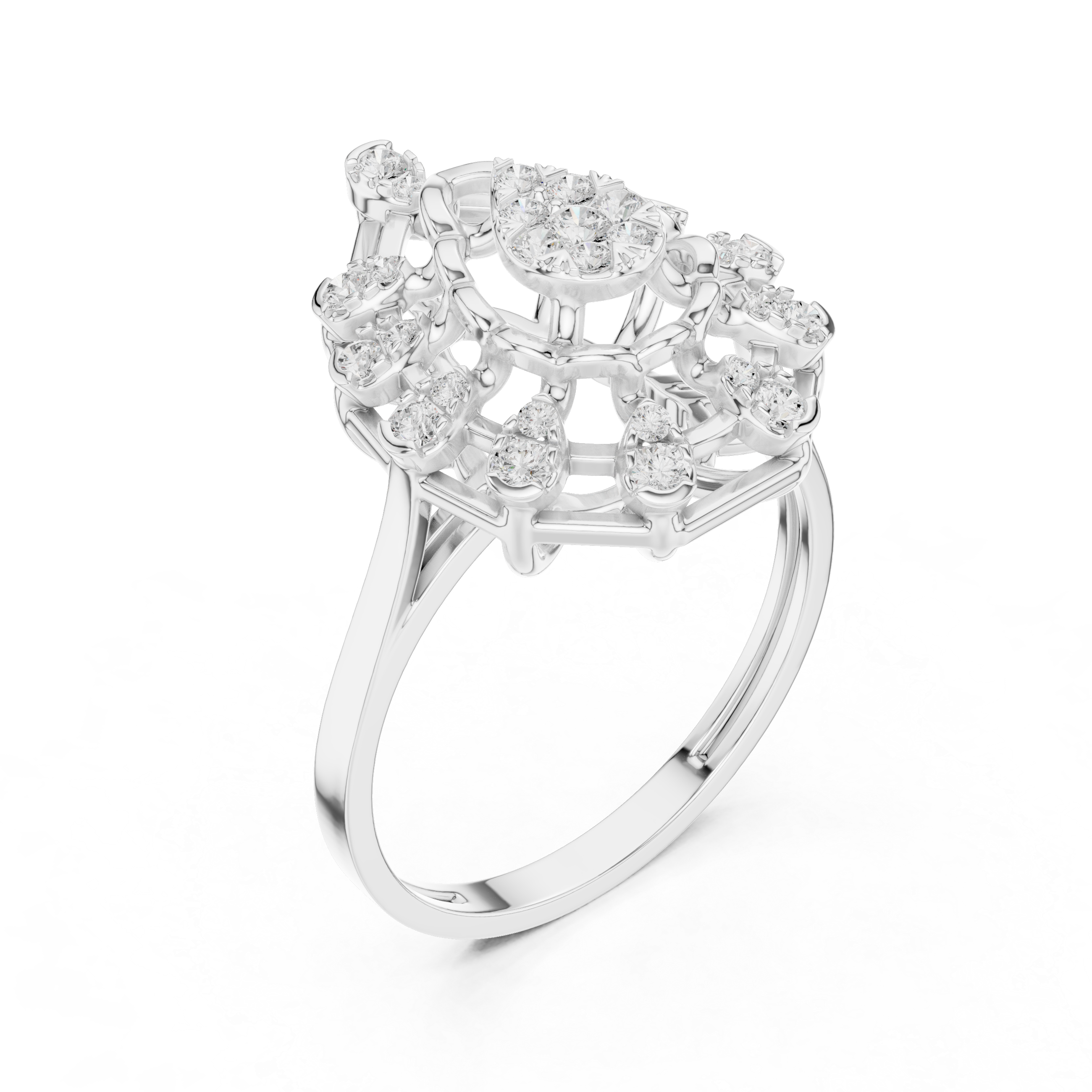 Horizon Bloom Lab Grown Diamond Ring