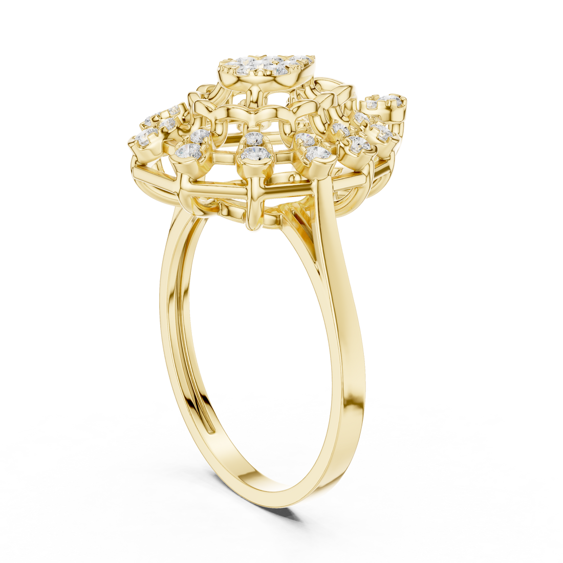 Horizon Bloom Lab Grown Diamond Ring