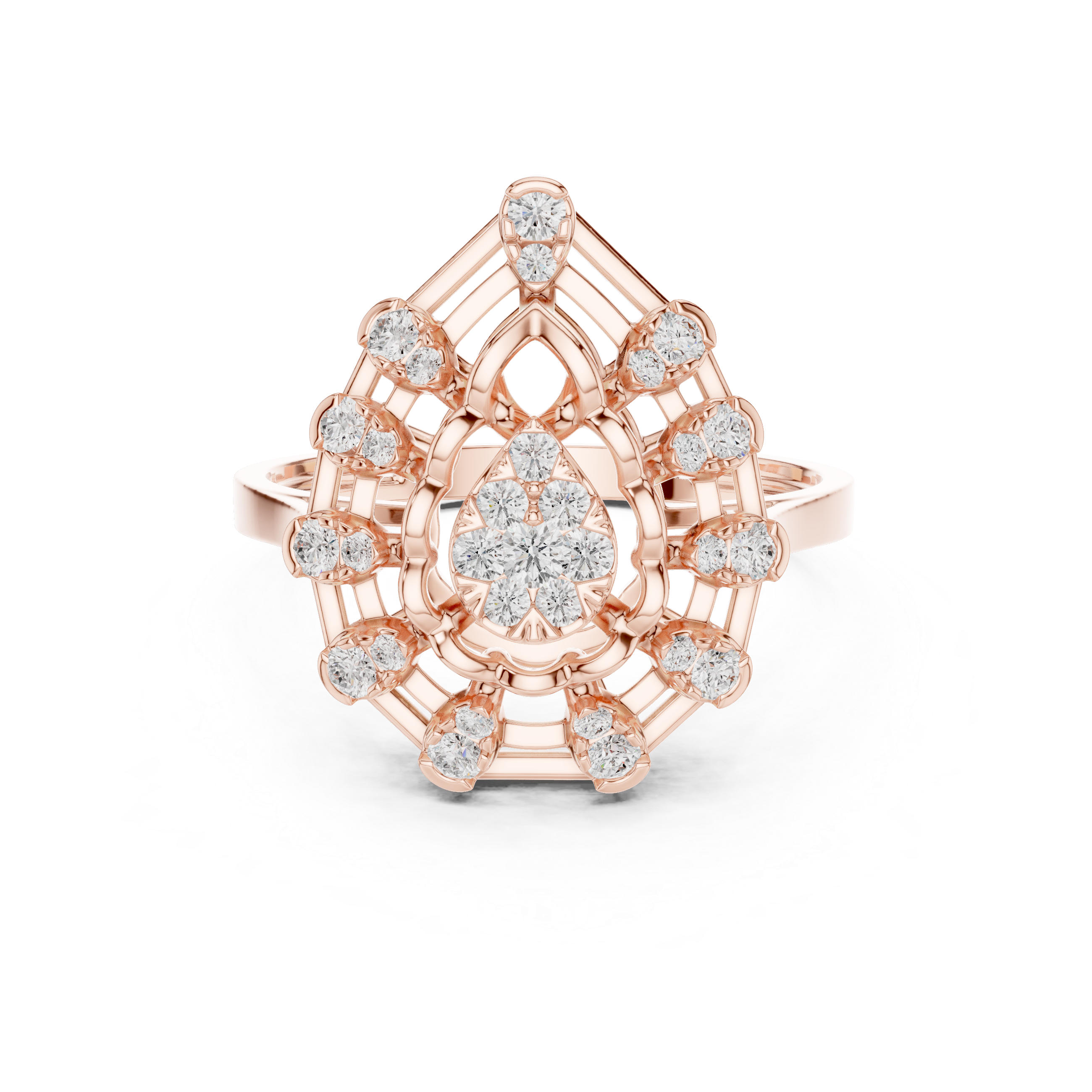 Horizon Bloom Lab Grown Diamond Ring