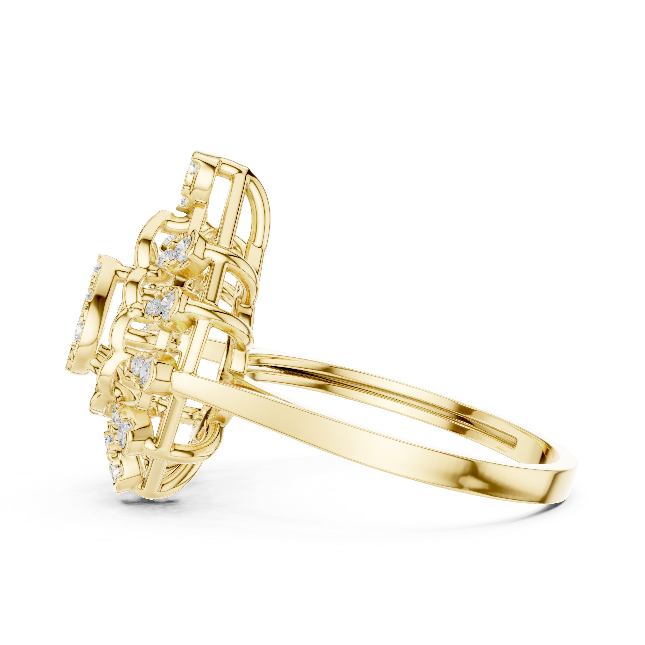 Horizon Bloom Lab Grown Diamond Ring