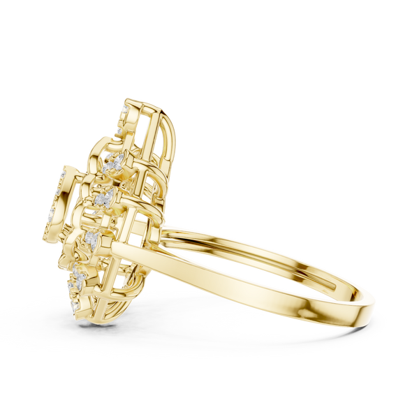 Horizon Bloom Lab Grown Diamond Ring